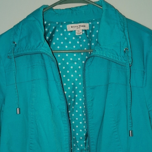 Studio Works Teal Jacket - Picture 4 of 9
